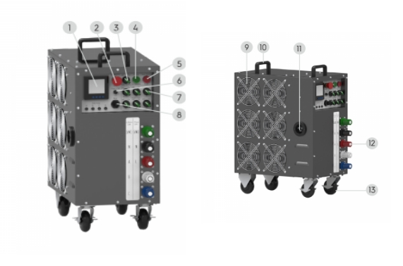 市面上很轻的 100kW 负载组