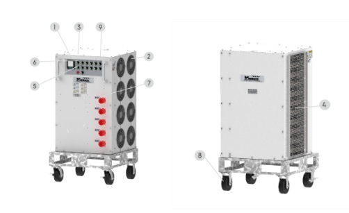 市面上很轻的 100kW 负载组